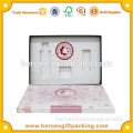 Trade Assurance Luxury Pink Color Flower Design Cosmetics Paper Box With Die-cutted White EVA Tray